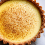 Cinnamon custard pie