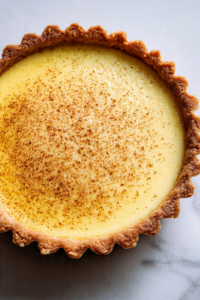 Cinnamon custard pie
