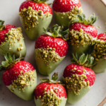 Dubai pistachio strawberries